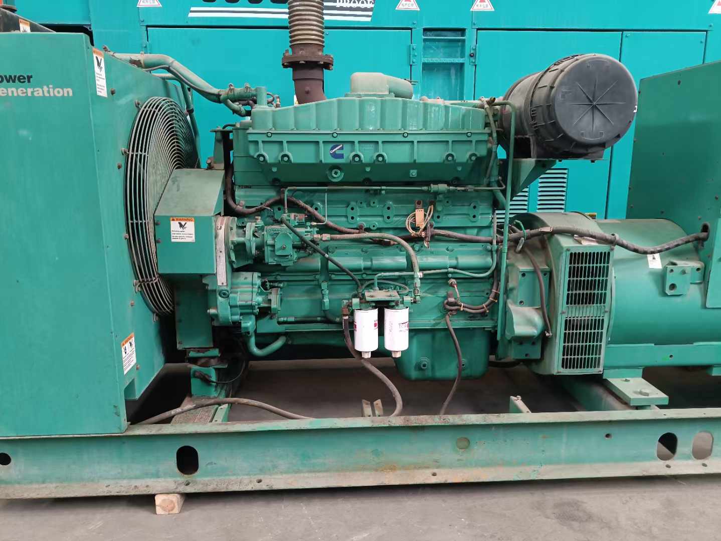 山丹过载会对 600kW 柴油发电机组造成哪些损害?